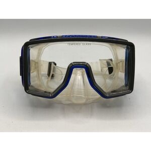 Vintage Deep See Seemask 3 Lrg Diving Mask W/ Box